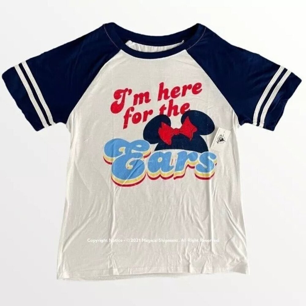 Disney Parks - "I'm Here for the Ears" T-Shirt for Women